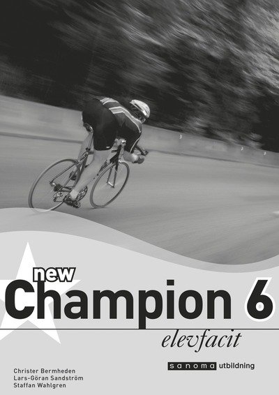 Cover for Staffan Wahlgren · New Champion 6 Elevfacit (Book) (2007)