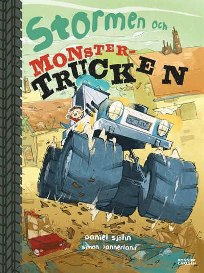 Cover for Daniel Sjölin · Stormen och monstertrucken (ePUB) (2017)