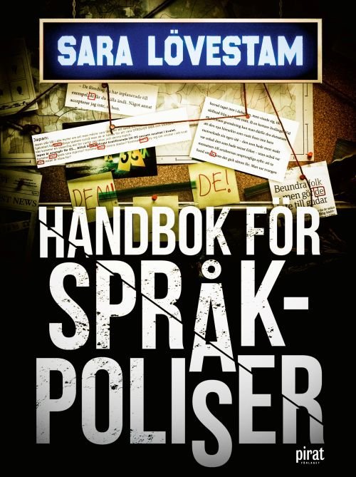 Cover for Lövestam Sara · Handbok för språkpoliser (Bound Book) (2020)