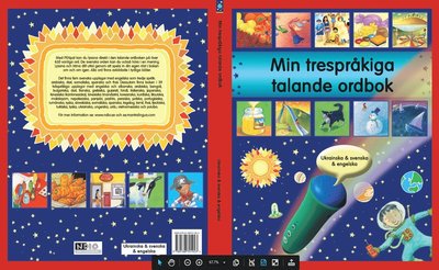 Cover for Karin Sohlgren · Min trespråkiga talande ordbok - ukrainska, engelska och svenska (Paperback Book) (2022)