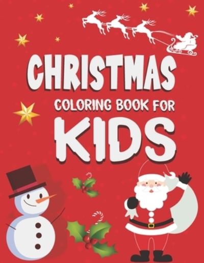 Cover for Haque Design · Christmas Coloring Book For Kids (Paperback Bog) (2020)