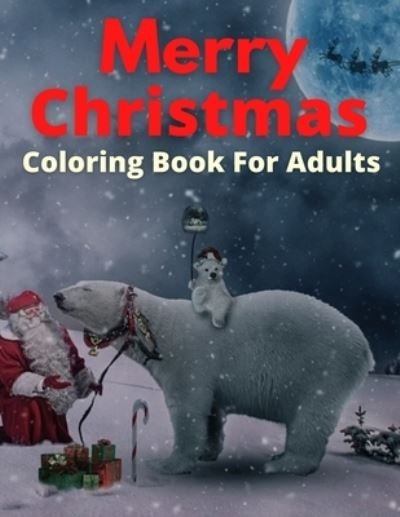 Cover for Trendy Coloring · Merry Christmas Coloring Book For Adults (Pocketbok) (2020)
