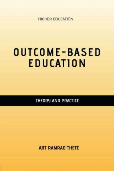 Cover for Ajit Ramrao Thete · Outcome based education (Paperback Book) (2020)