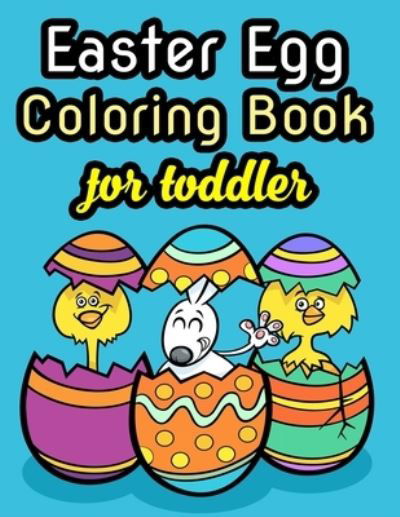 Cover for Aayat Publication · Easter Egg Coloring Book For Toddler (Pocketbok) (2021)