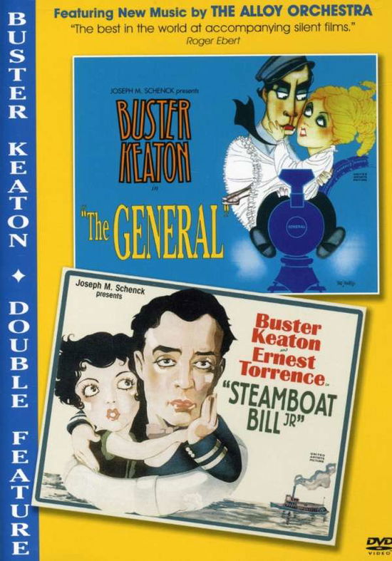 Cover for Buster Keaton Double Feature · General / Steamboat Bill Jr. (DVD) (2003)