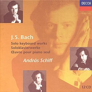 Cover for Andras Schiff · Bach: Solo Keyboard Works (CD) (2003)