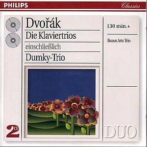 Cover for Beaux Arts Trio · Dvorak: Complete Piano Trios (CD) (1996)