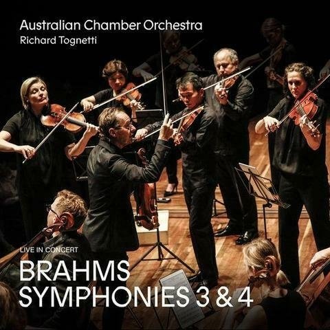Cover for Brahms / Australian Chamber Orchestra · Brahms: Symphonies 3 &amp; 4 (CD) (2020)