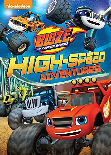 Cover for Blaze &amp; the Monster Machines: High-speed Adventure (DVD) (2015)