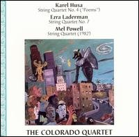 Cover for Colorado Quartet · Quartets by Husa, Laderman &amp; Powell (CD) (1997)