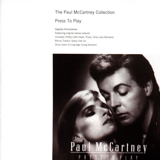 Paul Mccartney · Press to Play (CD) [Bonus Tracks edition] (1993)