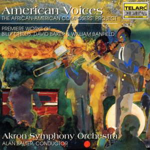 American Voices - Balter / Akron Symphony Orchestra - Musiikki - Telarc - 0089408040924 - tiistai 14. marraskuuta 1995