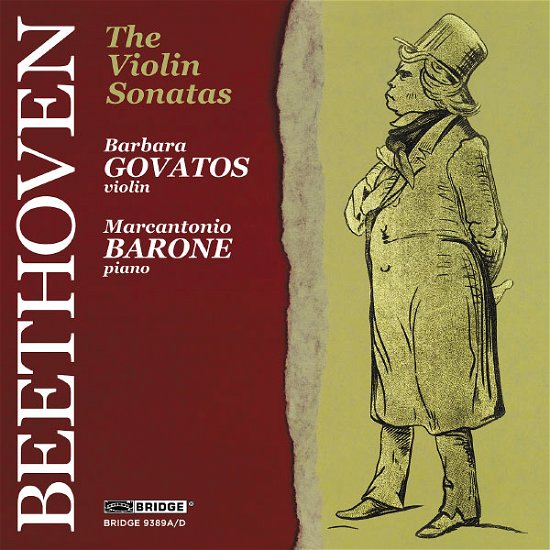Cover for Beethoven / Gavatos / Barone · Complete Sonatas for Violin &amp; Piano (CD) [Box set] (2012)