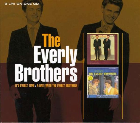 Cover for Everly Brothers · It's Every Time/a Date Wi (CD) [Bonus Tracks, Remastered edition] (2001)
