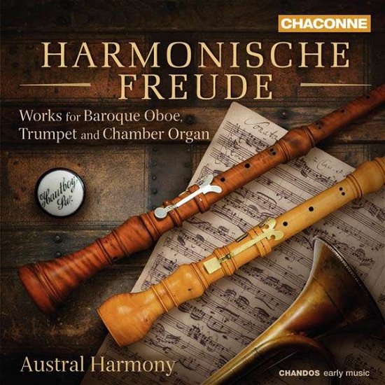 Harmonische Freunde - Austral Harmony - Musiikki - CHANDOS - 0095115080924 - maanantai 6. heinäkuuta 2015