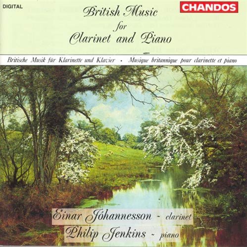 Cover for Elnar Johannesson · British Music for Clarinet (CD) (1992)