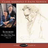 Cover for Aebersold and Neiweem Piano Duo · Schubert: Four Hand Piano Works, Vol. 1 (CD) (2015)