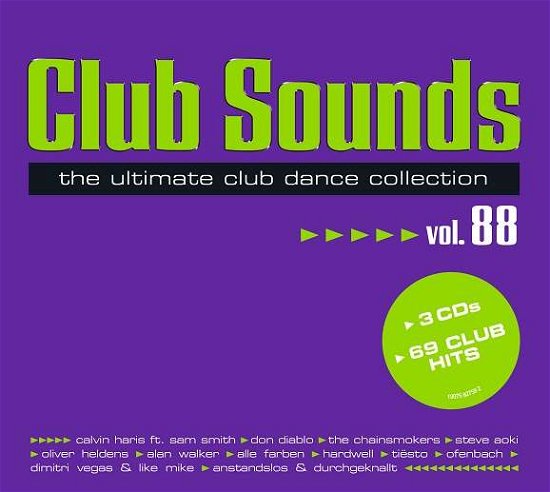 Cover for Club Sounds 88 (CD) (2000)