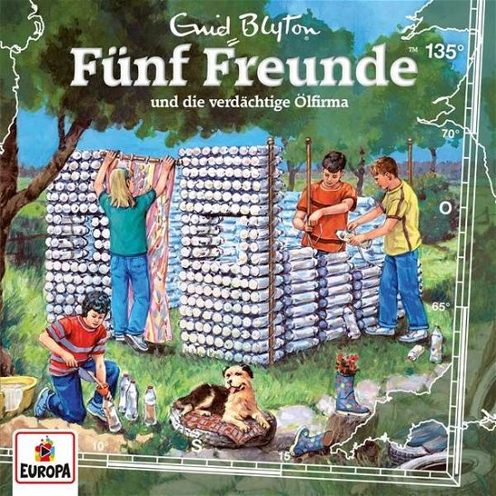 Cover for FÜnf Freunde · 135/und Die Verdächtige ölfirma (CD) (2020)