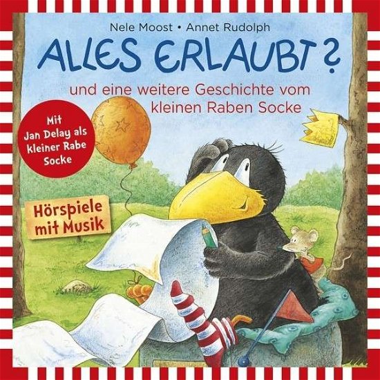 Cover for Der Kleine Rabe Socke · Alles Erlaubt?...und Weitere Geschichten (CD) (2015)
