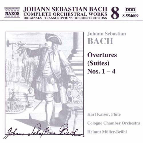 Cover for Cologne Co / Muller-bruhl · Js Bach / Overtures Nos 1-4 (CD) (2000)