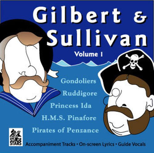 Cover for Various Artists · Gilbert &amp; Sullivan Vol. 1  (Broadway Accompaniment Music) (CD) (2019)