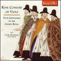 Cover for Rose Consort Of Viols · Four Gentlemen of the Chapel Royal (CD) (2008)