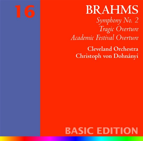 Cover for Brahms · Symp No 2 [16] (CD)