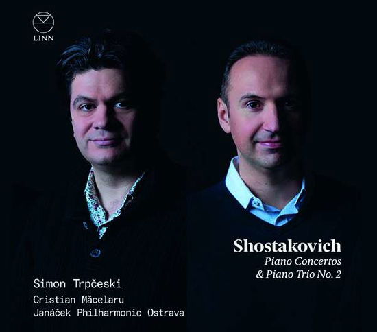 Shostakovich: Piano Concertos & Piano Trio No. 2 - Simon Trpceski - Musik - LINN - 0691062065924 - 4. Juni 2021