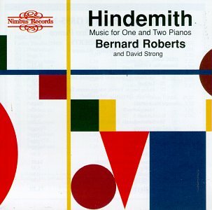 Cover for Hindemith / Roberts / Strong · Music for 1 &amp; 2 Pianos (CD) (1996)