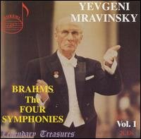 Mravinsky Conducts Brahms: the 4 Symphonies - Brahms / Mravinsky / Leningrad Phil Orch - Música - DRI - 0723724314924 - 5 de fevereiro de 2002
