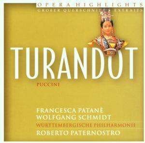Cover for Paternostro / patane/wb Pho · Turandot (auszuege) (CD)