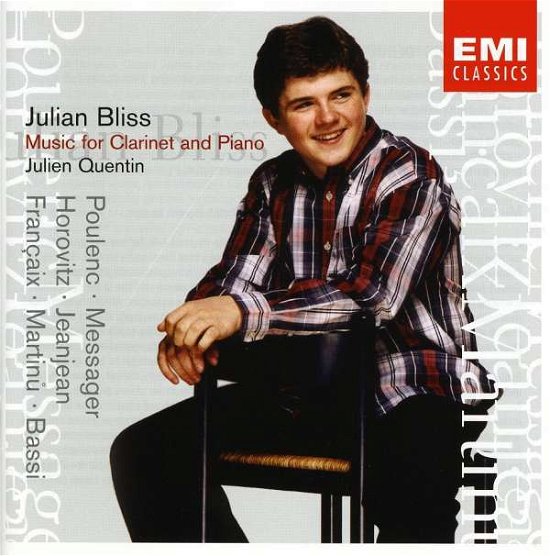 Cover for Bliss / Quentin / Poulenc / Fancaix / Martinu · Music for Clarinet &amp; Piano (CD) (2004)