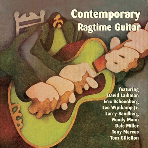 Cover for Contemporary Ragtime Guitar (CD) [Enhanced edition] (2009)
