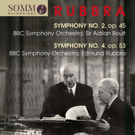 Symphonies 2 & 4 - Rubbra / Boult - Musik - SOMM - 0748871017924 - 16. februar 2018