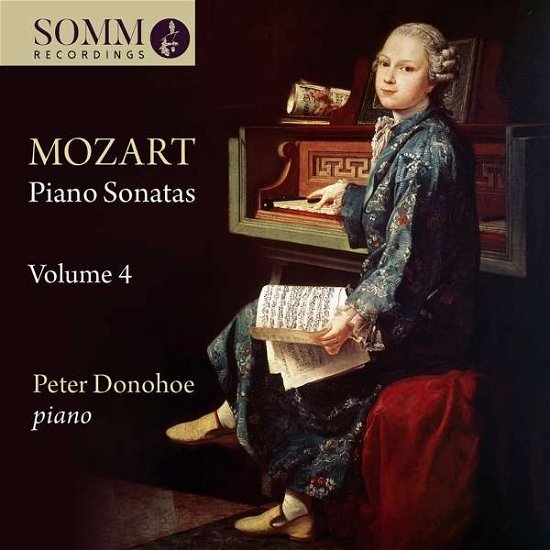 Cover for Mozart,w.a. / Donohoe · Piano Sonatas 4 (CD) (2021)