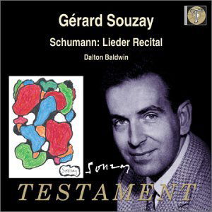 Cover for Souzay Gerard / Baldwin Dalton · Lieder Recital Testament Klassisk (CD) (2000)