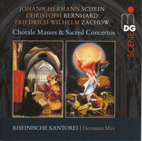 Schein: Chorale Masses & Sacred Concertos - Rheinische Kantorei / Hermann Max - Muziek - MDG - 0760623016924 - 15 september 2017