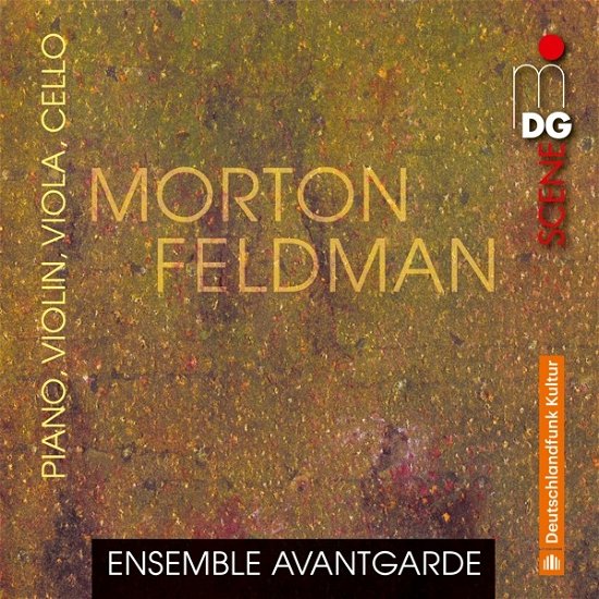 Cover for Ensemble Avantgarde · Morton Feldman: Piano, Violin, Viola, Cello (CD) (2024)