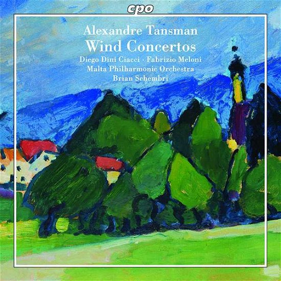 Cover for Tansman / Ciacci / Meloni · Tansman / Wind Concertos (CD) (2018)