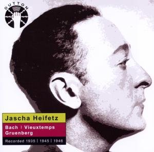 Cover for Jascha Heifetz · Plays Bach (CD) (2012)
