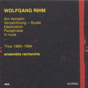 Cover for Wolfgang Rihm · Rihm: Trios (CD) (1999)