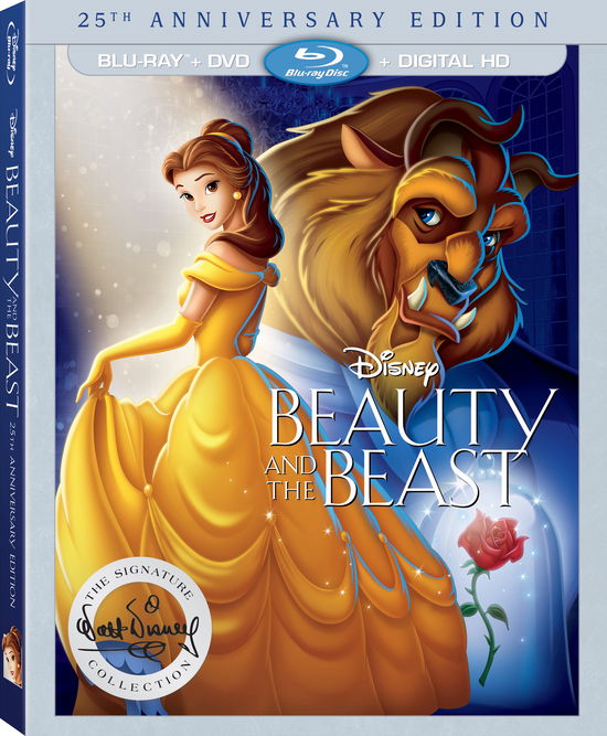 Cover for Beauty &amp; Beast (Animated) / Beauty &amp; Beast (Live (Blu-Ray) (2021)