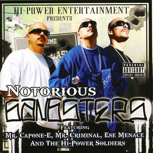 Notorious Gangsters - V/A - Musiikki - HI POWER - 0809367215924 - lauantai 30. kesäkuuta 1990