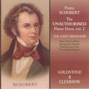 Cover for Goldstone &amp; Clemmow · Schubert: Unauthorised Duos 2 (CD) (2006)
