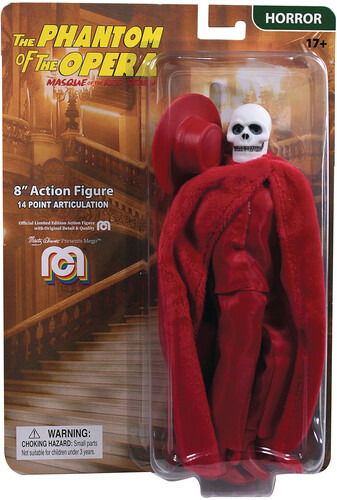 Mego Horror Phantom of the Opera Red Death 8in af - Mego - Merchandise - - 0850003511924 - March 30, 2022