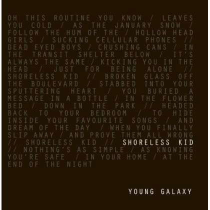 Cover for Young Galaxy · Shoreless Kid (7&quot;) (2012)