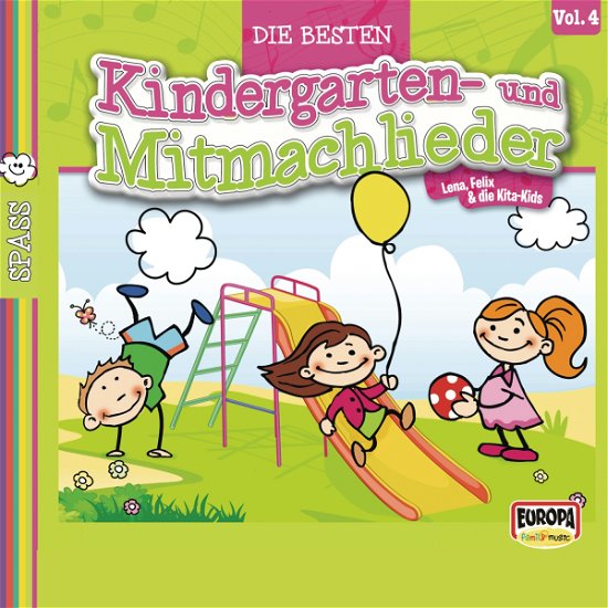 Die Besten Kindergarten-und Mitmachlieder,vol.4: - Lena,felix & Die Kita-kids - Musik - EUROPA FM - 0889853606924 - 30 september 2016