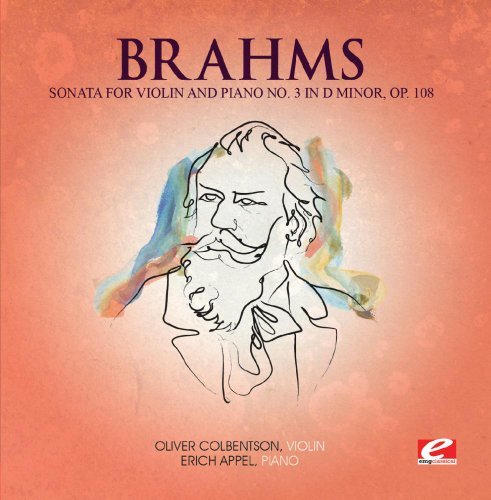 Cover for Brahms · Sonata Violin &amp; Piano 3 (CD) [EP edition] (2013)