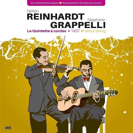 Cover for Django Reinhardt &amp; Stephane Grapelli · Minor Swing (LP) (2024)